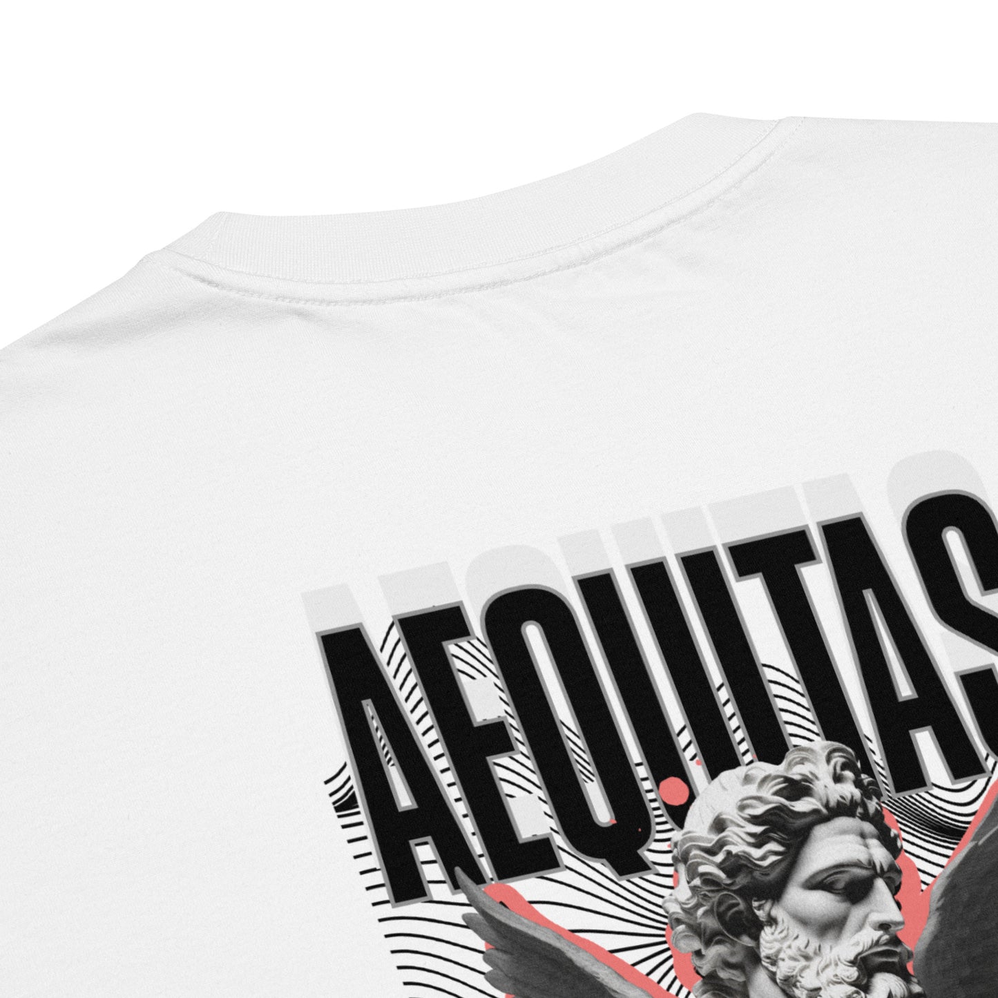 "Equality" - Oversized T-Shirt (White)